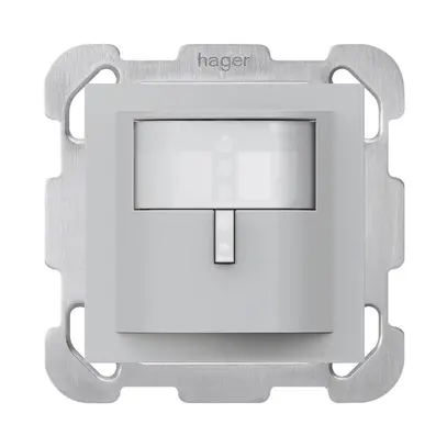 Rilevatore di movimento INC Hager kallysto B 3 fili grigio chiaro 