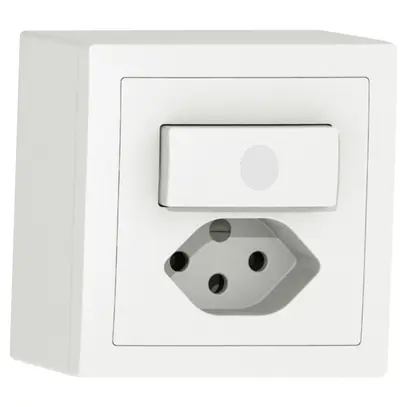 Combinazione lum. AP I SIDUS A 2/3+T13 bianco 