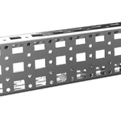 Châssis de montage Rittal VX 8617.120 425×64×23mm barre gris 4pcs 