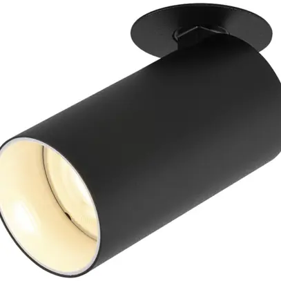 Spot SLV KAMI GU10 1×0…10W Ø55×125mm noir/blanc 