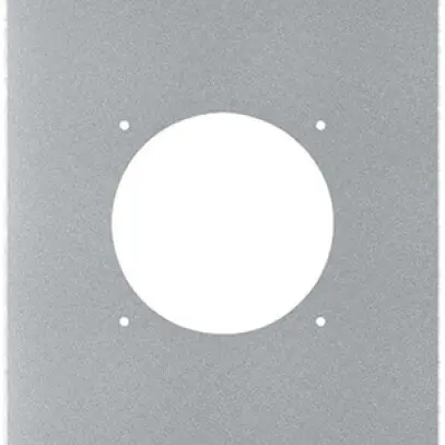 UP-Montageplatte robusto 3×1 Aluminium, natur 