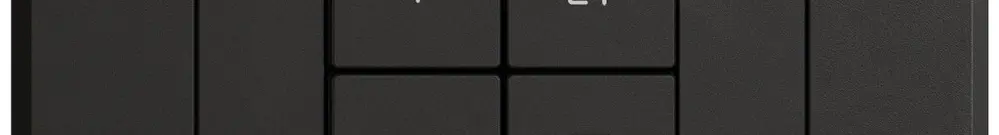 Kit di montaggio INC EDIZIO.liv Wiser SNAPFIX® p.dimmer 1C scena 4T ne 