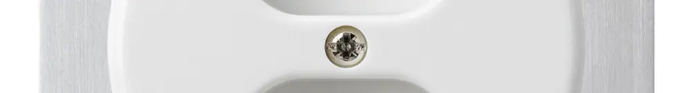 Inserto per presa INC basico 2×tipo 23 bianco con morsetti innest. 