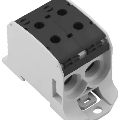 Blocco di distribuzione WM WPD 231 2×95/2×95mm² 232A 1000V TS35 nero 