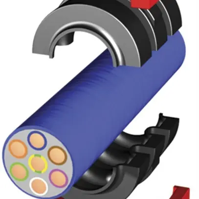 Module séparé BST 15×15×30mm pour Ø0+3…9mm 