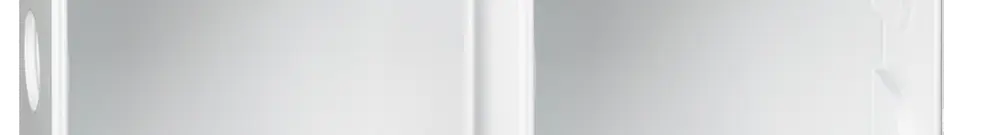 Intestazione AP robusto 1×2 bianco 