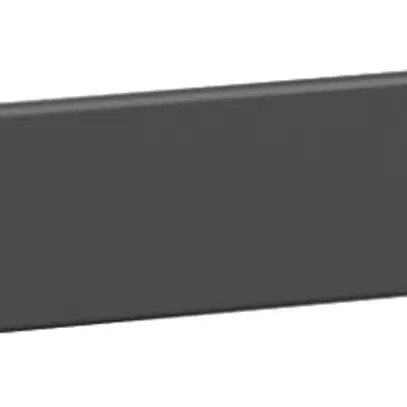 Partie supérieure latérale tehalit BRN 65170, noir graphite 