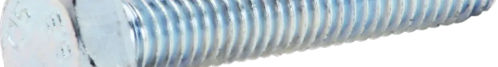 Vis à tête 6-pans M8×40mm zng-chro, 8.8 DIN 933 