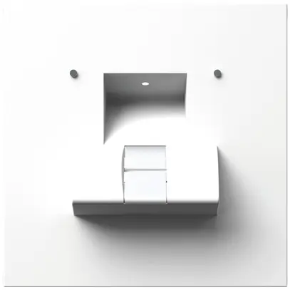 Modulo fingerprint Siedle 1 100 bianco 99×99×43mm 