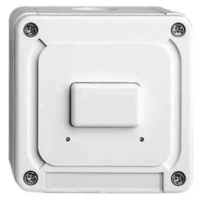 Interrupteur AP NAP SUPRA 6/1L gris 