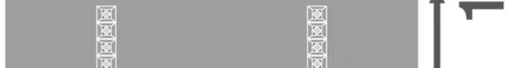 EB-LED-Deckenleuchte PANEL IndiviLED 600 ZBVR, 33W 4000lm 4000K weiss 
