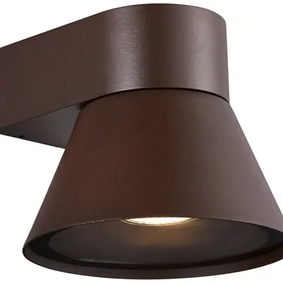 Applique Nordlux Kyklop Cone 1×GU10 25W IP54 Ø156×175mm rouille 
