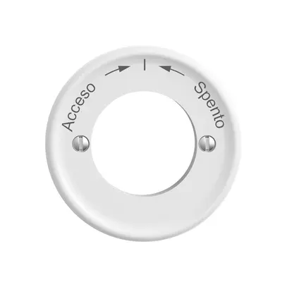 Kit di montaggio STANDARDdue SNAPFIX® interr.rot.c.chi.Acceso → ← Spento bi 