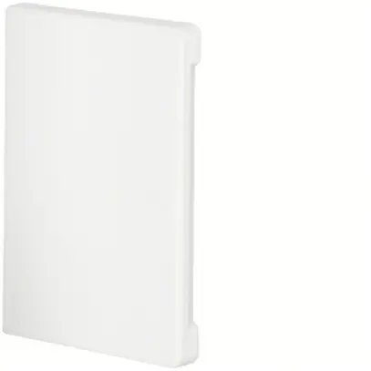 Pezzo finale tehalit BR 68×100mm coperchio 80mm senza alogeno bianco traffico 