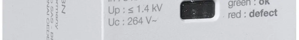 Modulo ad innesto Hager SPC T3 3P+N 230V Uc 264V In 3kA Uoc 6kV Up 1.4kV 