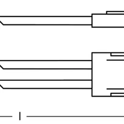 Raccordo LS AY PFM-CP/P2/500/COB per LED STRIP PERFORMANCE COB, 50cm 