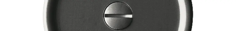 Obturateur ENC Feller STANDARD P pour alésage Ø58mm noir 