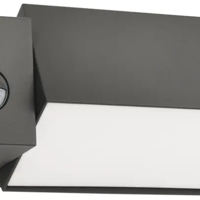 Applique PIR Ecomoods Border 1×23W E27 IP44 anthracite 