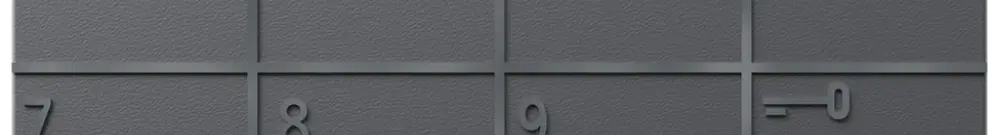Module clavier Siedle indépendant du système 12V AC gris 