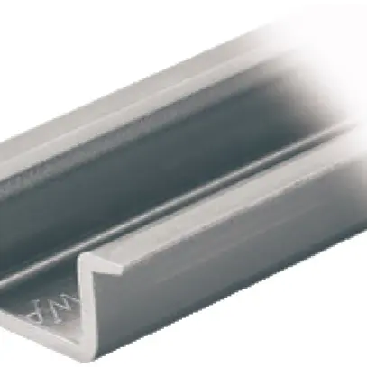 Barra profilata WAGO zincato 2m 35×15×2.3mm EN 50022-35 