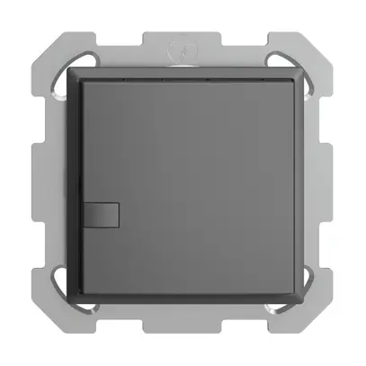 UP-KNX-Taster RGB EDUE, 250mW, o.LED, 1×Taste, 1×Tastenb., dgu 