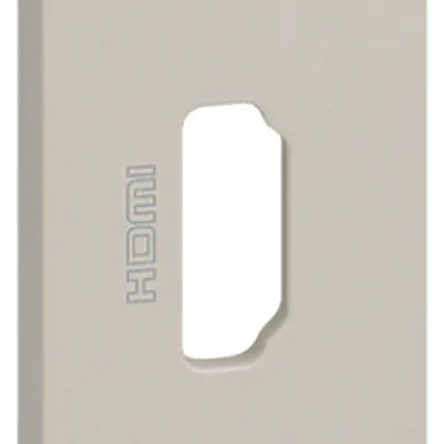 Cache Living Now 1 module pour prise HDMI sand 