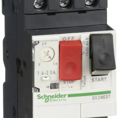 Démarreur de moteur Schneider GV2ME07 1.6…2.5A TeSys 15kA 
