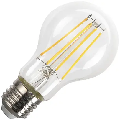 Lampada LED SLV E27 8W 810lm 3000K chiaro Ø60×108mm 