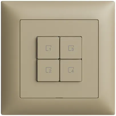Poussoir scène ENC 4 scènes/4T Edue Wiser sand 