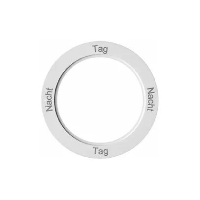 Disco indicatore Nacht-Tag-Nacht-Tag NAP/NUP bianco 