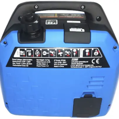 Générateur électrique CGM 2200I 2000W 4L 2×T23 2×USB 10.8A 230V IP23 
