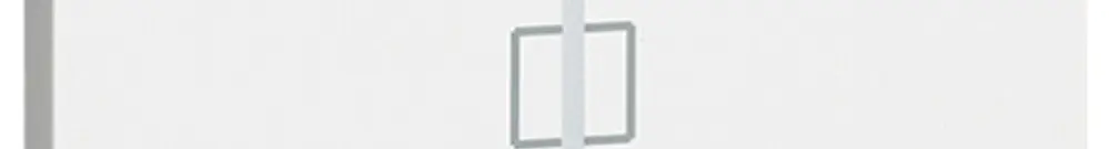 Coperchio tasto Living Now with Netatmo 2 moduli p.interruttore tapparelle bi 