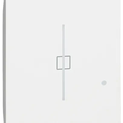 Coperchio tasto Living Now with Netatmo 2 moduli p.interruttore tapparelle bi 