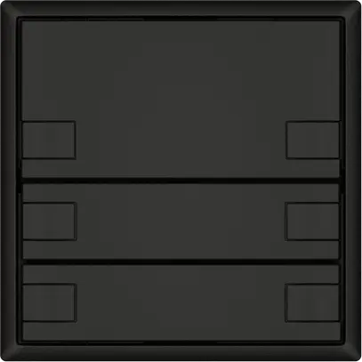 Universaltaster EDIZIO.liv UNI SNAPFIX® 12…48V o.LED 6× 1-Tbed.sz 