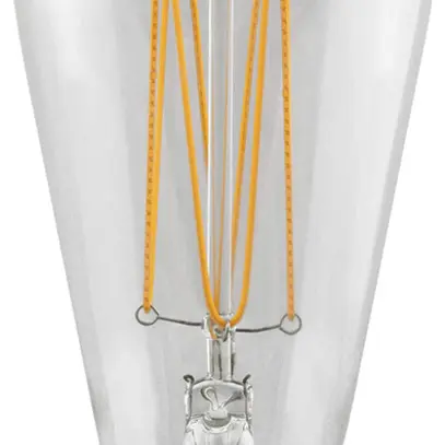 Lampe LED SLV E27 6W 570lm 2222K VAR clair Ø65×145mm 
