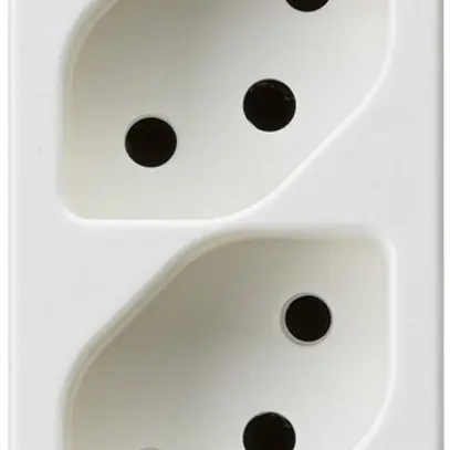 Presa INS 4×tipo 13 morsetti a spina FLF bianco 