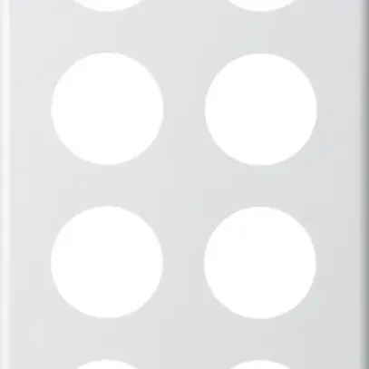 Intestazione INC basico 4×2 bianco 