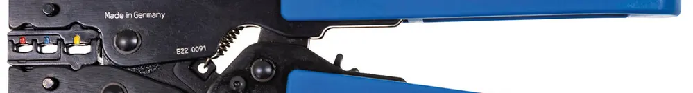 Outil de sertissage Ferratec WZ 100/42 3 profils 0.5…1/1.5…2.5/4…6mm²ro/bl/jn 
