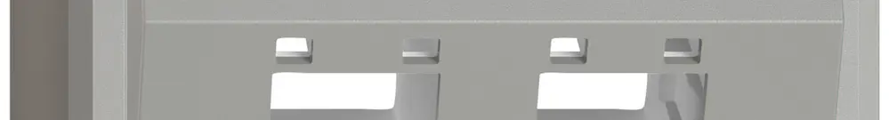 AP-Montageset EDIZIO.liv SNAPFIX® für freenet Kat.5e/6 Adapter 2× hgu 
