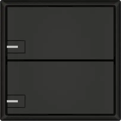 Universaltaster EDIZIO.liv UNI SNAPFIX® 12…48V m.LED blau 2× 1-Tbed.sz 