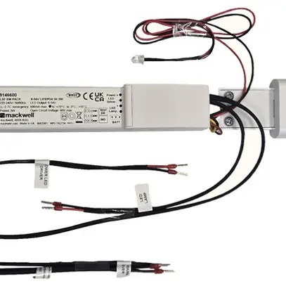 Kit per lampada d'emergenza Sylvania LifeSave MT 3W LED 3h tasto di controllo 