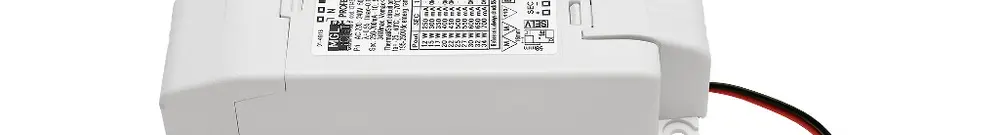 Convertisseur à LED 32W 700mA on/off avec connecteur mâle, 129 x 42 x 30mm 