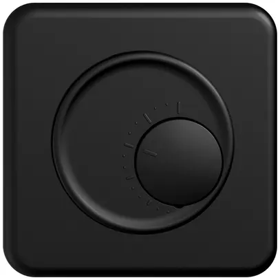Termostato ambiente INC STANDARDdue SNAPFIX® senza interruttore 230V AC 50Hz ne 