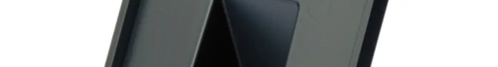 Piedino in gomma Siedle Video sistema bus da tavolo materiale sintetico nero 