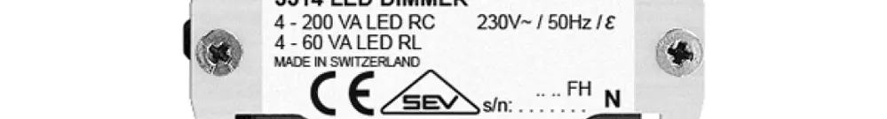 Dimmer LED FH ZEP BSE ohne LED 