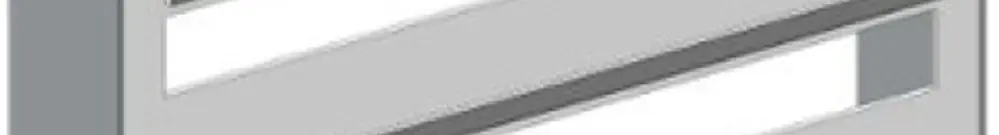 Quadro AP Hager ABT 506×1015mm 3 file grigio chiaro 