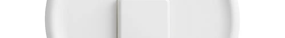 Montageset STANDARDdue Wiser SNAPFIX® f.Druckschalter 1K 1 Taste ws 