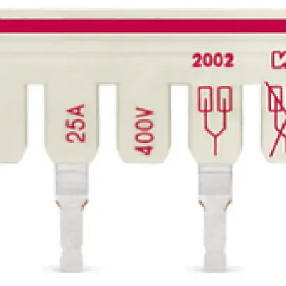 Schachtel-Brücke WAGO 1 auf 11 isoliert 25A lichtgrau 
