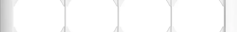 En-tête ENC EDIZIOdue 1×4 blanc 