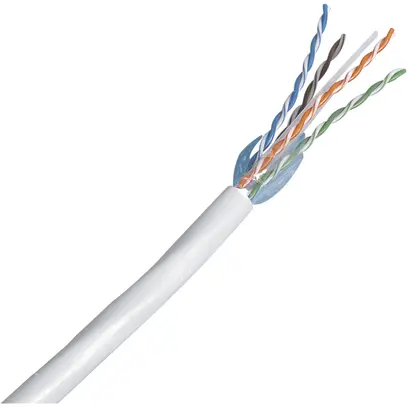 Câble de données R&M cat.6 U/UTP 4P AWG23 450MHz, B2ca, 500m, gris 